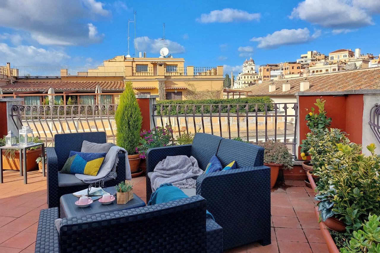 Spagna Penthouse Róma Kültér fotó